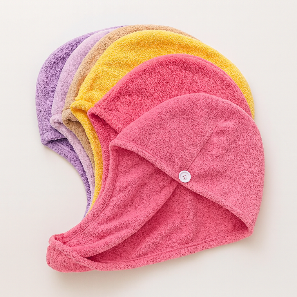 Super Absorbent Hair Turban Towel Cap