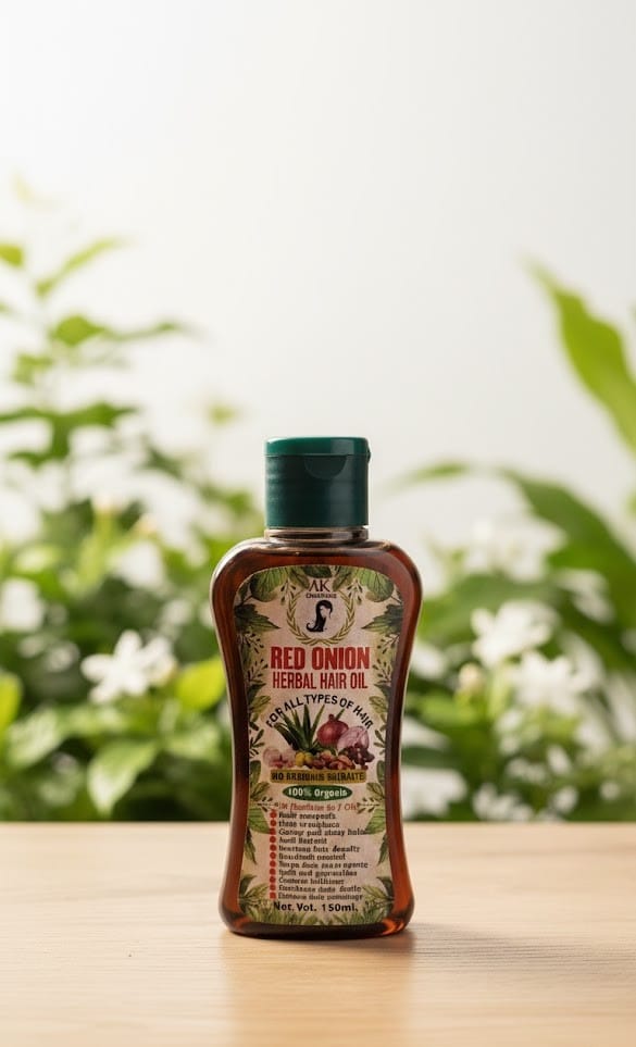 Red onion herbal hair oil