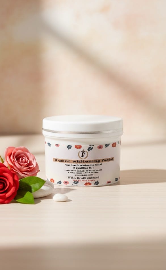 Urgent Whitening facial