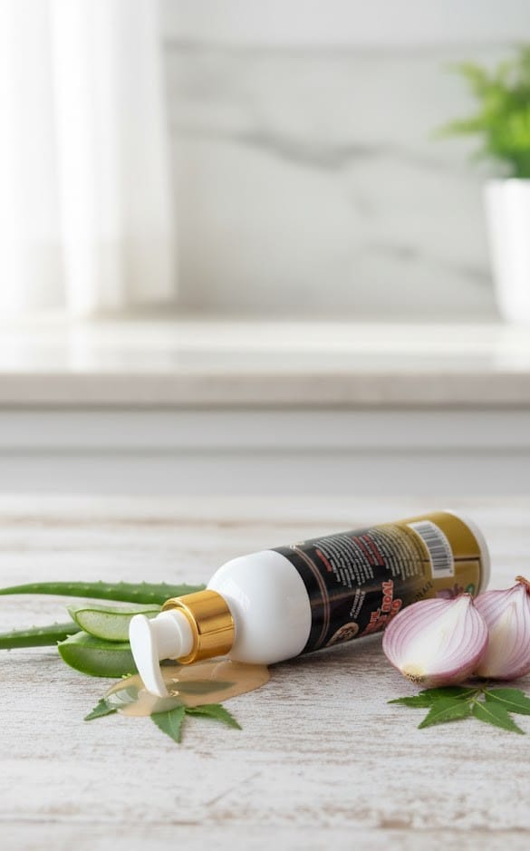 Natural protein herbal shampoo