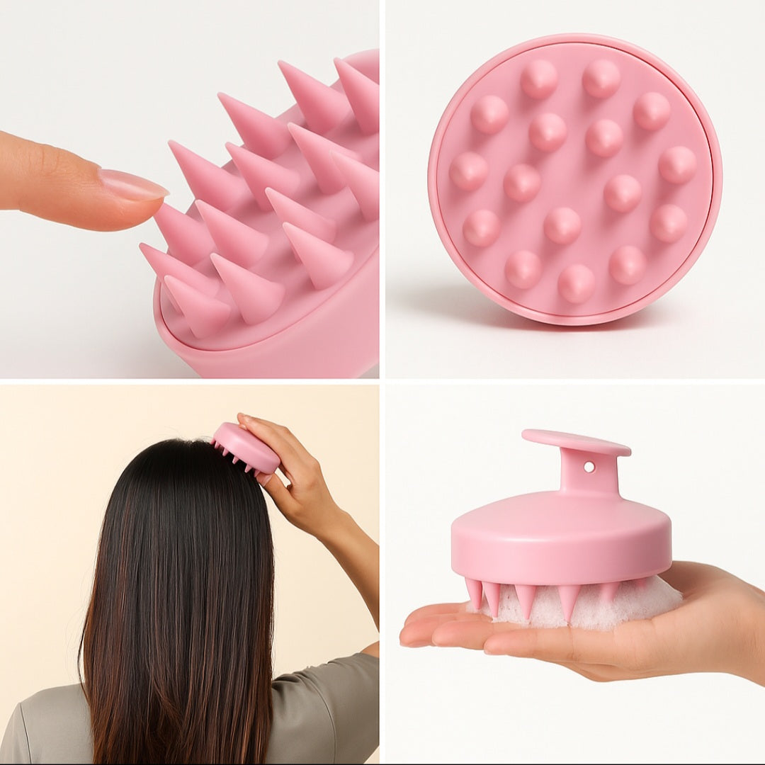 Silicone Scalp Massager Brush